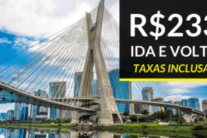 promoção passagens são paulo