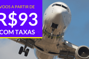 passagens em promoção