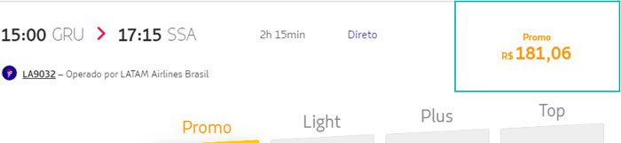 latam passagens baratas promoção