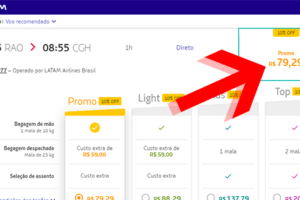 latam passagens promocionais