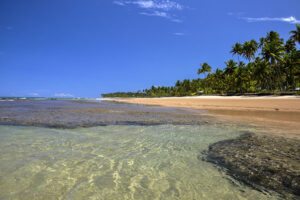 praia no nordeste do brasil