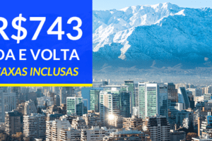 promoção passagens aéreas santiago