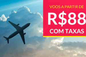 voos em promoção