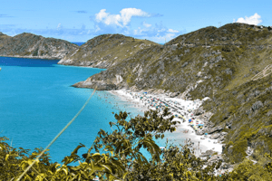 Praia em Arraial do Cabo