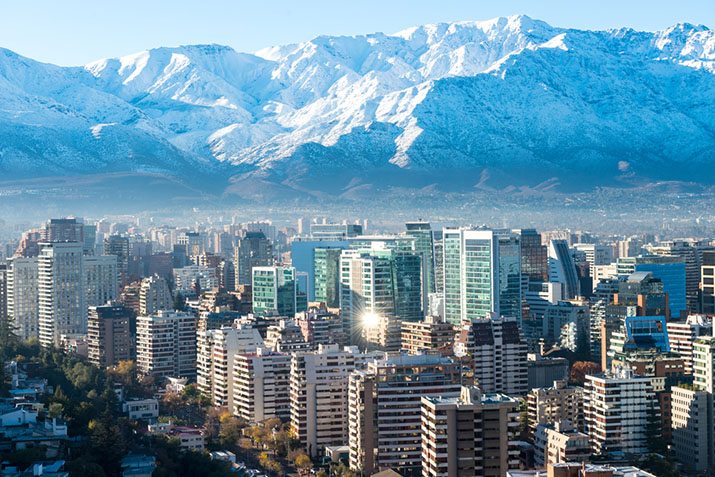 Santiago capital do Chile