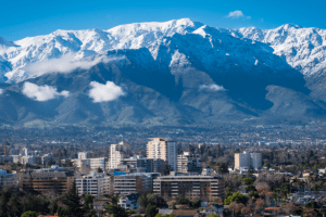 capital chilena santiago