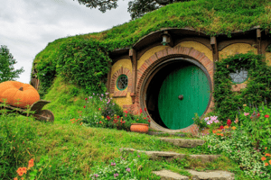 Hobbiton Movie Set