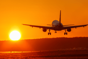 avião sol maravilhoso