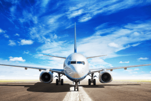 avião céu maravilhoso