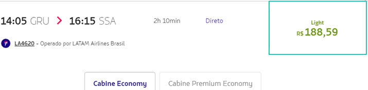 Passagens aéreas Latam baratas