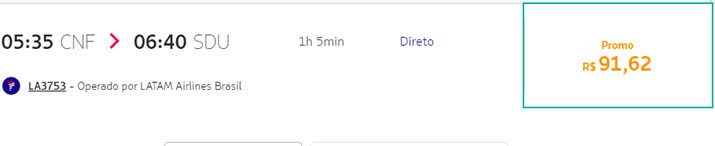 Latam promoção bilhetes aéreos