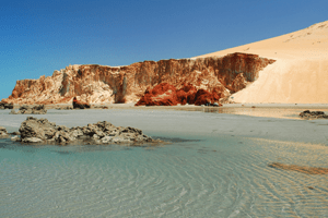 Linda praia cearense