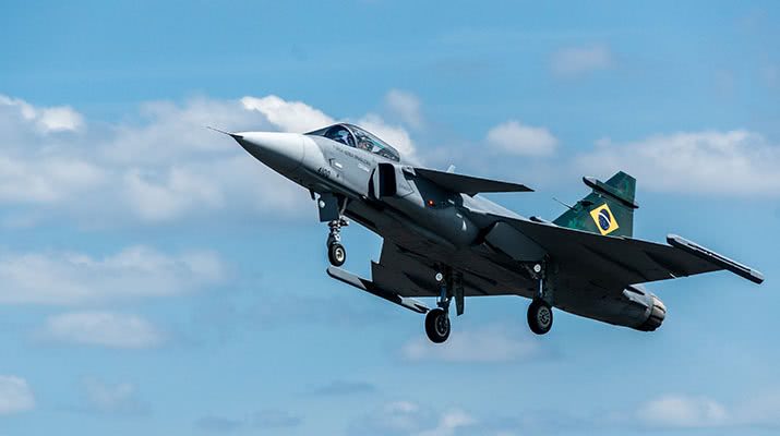 Caça Gripen do Brasil