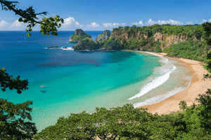 linda praia brasileira