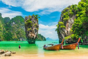 Praia na Tailândia