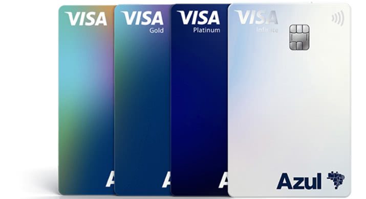 cartão azul visa premium