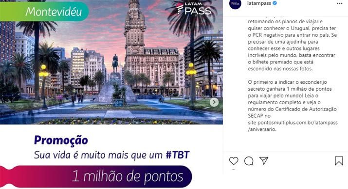 Promoção Latam Pass