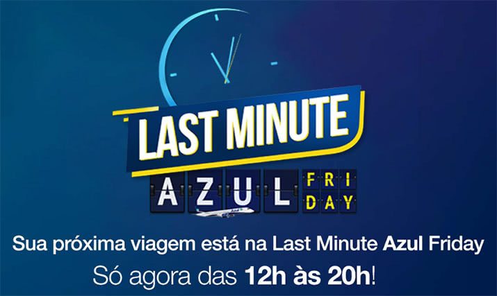 Site da Azul promoção