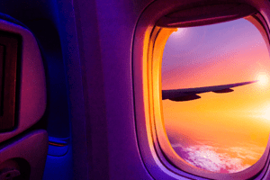 Janela avião