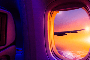 Janela do avião