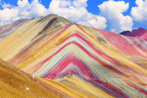 Montanhas coloridas Peru