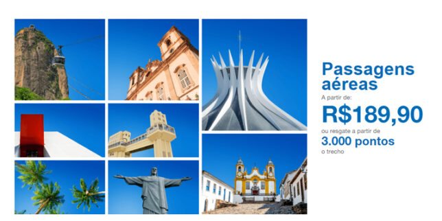 Promoção Azul tem passagens aéreas nacionais a partir de R$ 189!