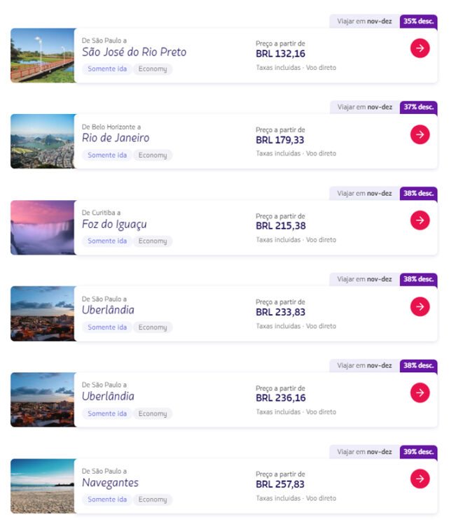 promoção LATAM