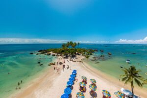 Linda praia brasileira