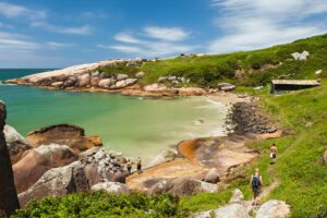 Praia em Florianópolis