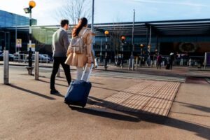 viajantes indo pro aero