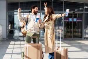 capa viajantes aeroporto