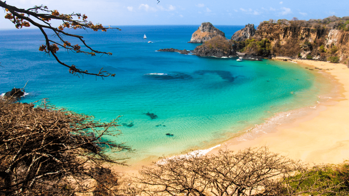 Baía do Sancho em Fernando de Noronha