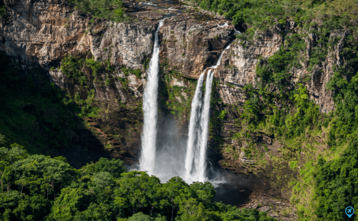 Cachoeira na Chapada dos Veadeiros