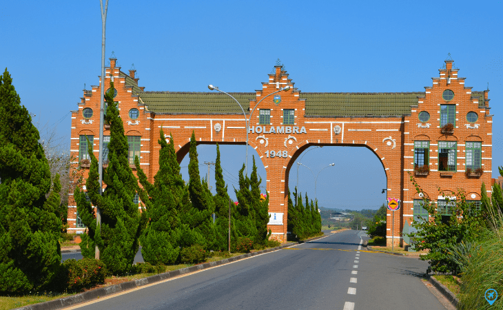 Entrada de Holambra SP