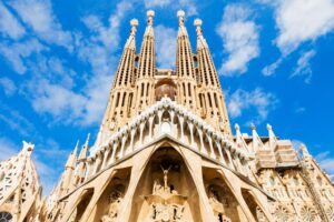 Basílica da Sagrada Família vista por fora
