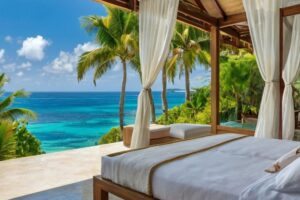 Hotel de frente pro mar