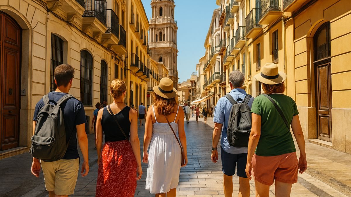 Turistas na Espanha
