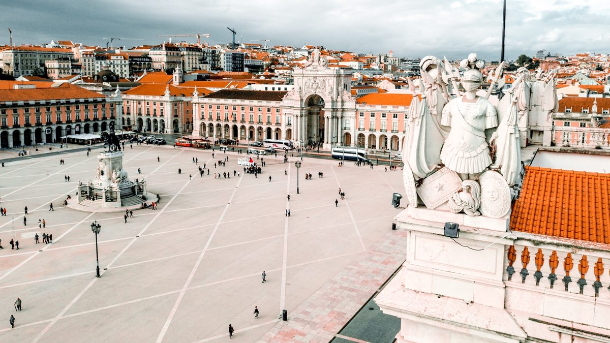 Praça do Comércio em Lisboa