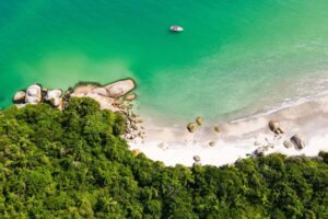 Praia em Florianópolis