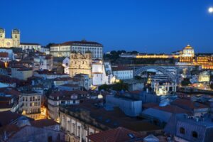 porto a noite