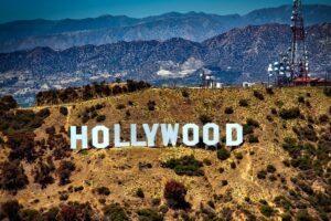 letreiro de hollywood