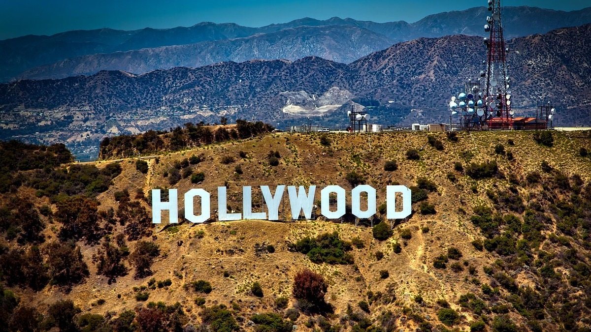 letreiro de hollywood