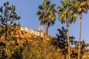 letreiro de hollywood