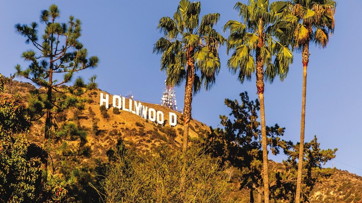 letreiro de hollywood