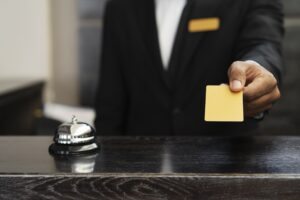 recepcionista de hotel