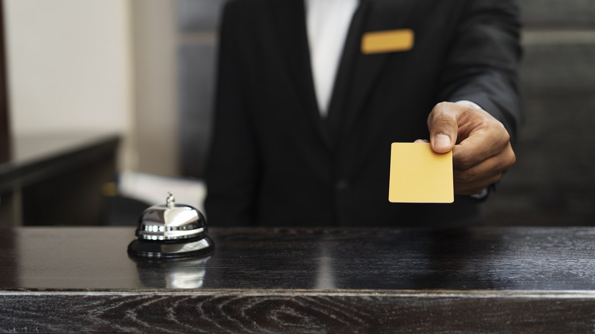recepcionista de hotel