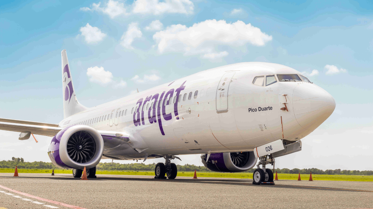 Avião da Arajet