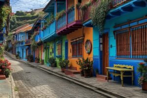 Casas coloridas