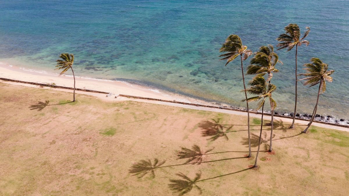 Praia no Nordeste do Brasil