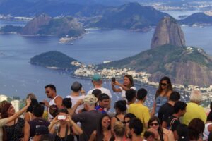 Turistas no Rio de Janeiro
